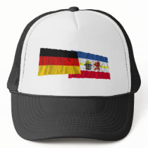 Germany & Mecklenburg-Vorpommern Waving Flags hats