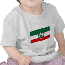 Germany North Rhine Flag Tee Shirt