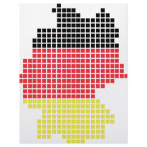 germany pixel flag letterhead