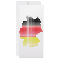 germany pixel flag rack cards