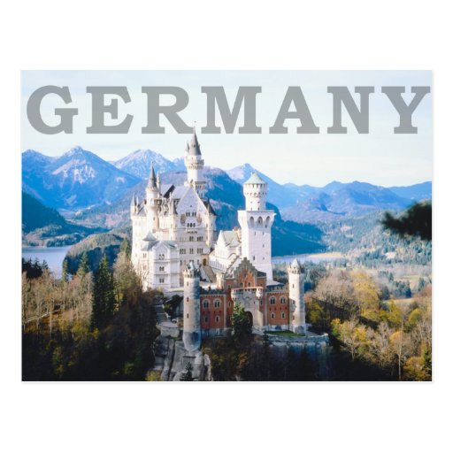 how to send a post card in germany