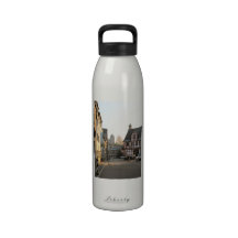 Germany, Rhineland, Rhens, half timbered  houses 9 Reusable Water Bottles