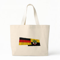 Germany & Sachsen-Anhalt Waving Flags bags by Vexillophile Germany & Sachsen-Anhalt Waving Flags bags