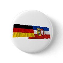 Germany & Schleswig-Holstein Waving Flags buttons