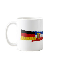Germany & Schleswig-Holstein Waving Flags mugs