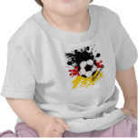 Germany soccer ball splash artwork gifts t-shirts