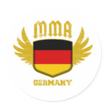 Germany Round Sticker