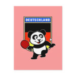 This is a cute shirt for table tennis players and fans. Panda loves to play table tennis in front of this flag of Germany! This table tennis panda shirt is a great gift for table tennis players and fans!