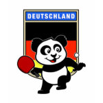 This is a cute shirt for table tennis players and fans. Panda loves to play table tennis in front of this flag of Germany! This table tennis panda shirt is a great gift for table tennis players and fans!