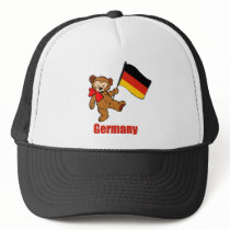 Germany Teddy Bear Trucker Hat
