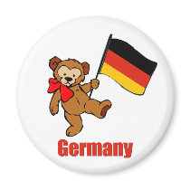 Germany Teddy Bear Refrigerator Magnet
