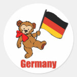 Germany Teddy Bear Sticker