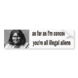 geronimo bumper stickers