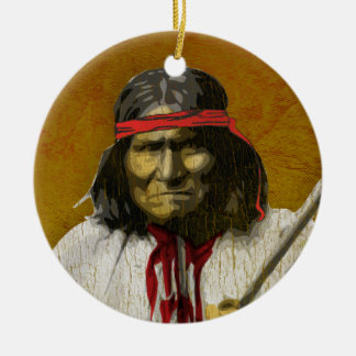 christmas ornaments geronimo tree native american