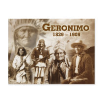 Geronimo of the Chiricahua Apache Postcards