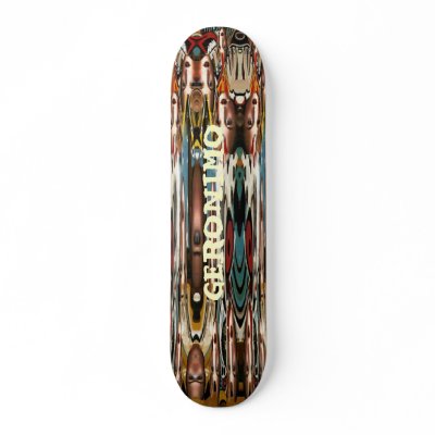 Geronimo Skate Board Decks by mrmorphic