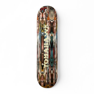 geronimo, TOMAHAWK Skateboard by mrmorphic