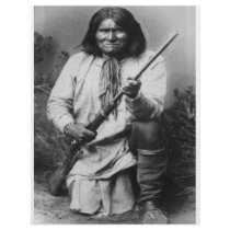 'Geronimo with Gun at the Ready' Flyer