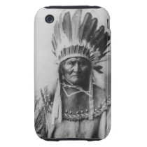 'Geronimo with Headdress' Iphone 3 Tough Covers