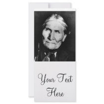 'Geronimo's Intensity' Customized Rack Card