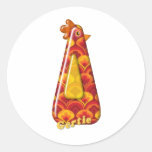Gertie Round Stickers