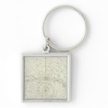 Gestirnte Himmel Nord Keychain