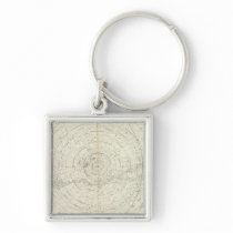 Gestirnte Himmel Sud Key Chains