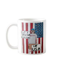 Get A Brain! mugs