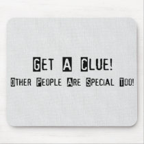 Get A Clue mousepads