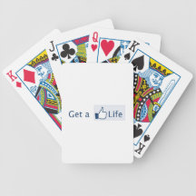 Get a Life Bicycle Poker Cards