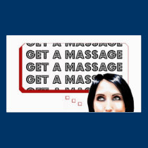 Get A Massage business cards