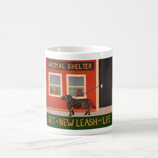Get a New Leash on Life Mugs