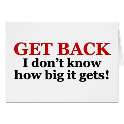 "Get Back" Greeting Card by RighteousTees