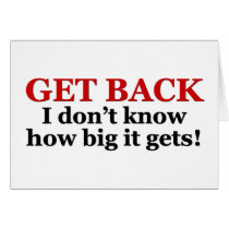 "Get Back" Greeting Card by RighteousTees "Get Back" Greeting Card
