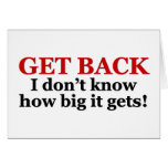 "Get Back" Greeting Card