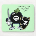 Get Behind the 8-Ball! Mousepad