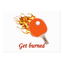 Get Burned Flaming Ping Pong