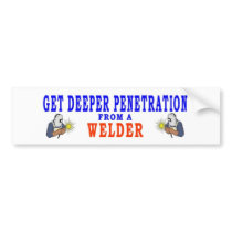 GET DEEPER PENETRATION bumper stickers by ALMOUNT GET DEEPER PENETRATION bumper stickers