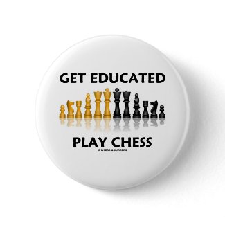 Get Educated Play Chess (Reflective Chess Set) button