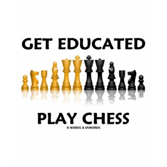 Get Educated Play Chess (Reflective Chess Set) shirt