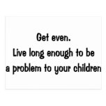 Get Even Postcards