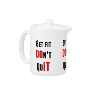 Get fit don't quit DO IT quote motivation wisdom