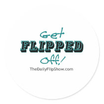 Get Flipped Off! stickers