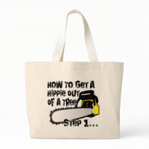 Get Hippies Out Of Your Trees bags by RightWingGifts Get Hippies Out Of Your Trees bags