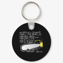 Get Hippies Out Of Your Trees keychains