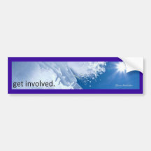 Get Involved Bumper Sticker