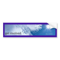Get Involved Bumper Sticker bumper stickers