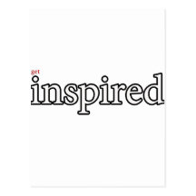 get isnpired postcards