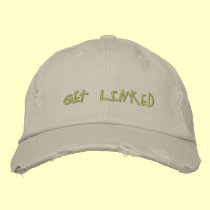 Get Linked embroidered hats