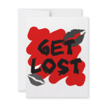 get lost personalized invite
